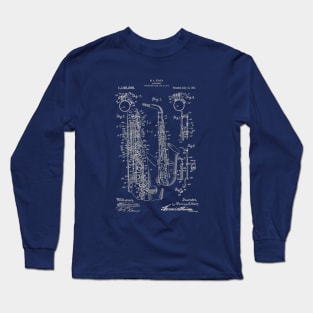 Saxophone Long Sleeve T-Shirt